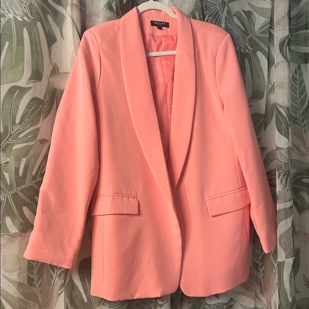 Beulah Vibrant Pink Jacket
